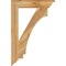 Ekena Millwork Imperial Traditional Rough Sawn Bracket, Western Red Cedar, 4"W x 24"D x 36"H BKT04X24X36IMP01RWR - alternate 4